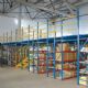  Supply shelves, pallets, storage cages, forklifts, workbenches